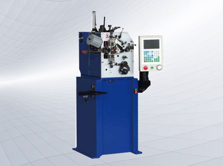 4-axis compression spring machine